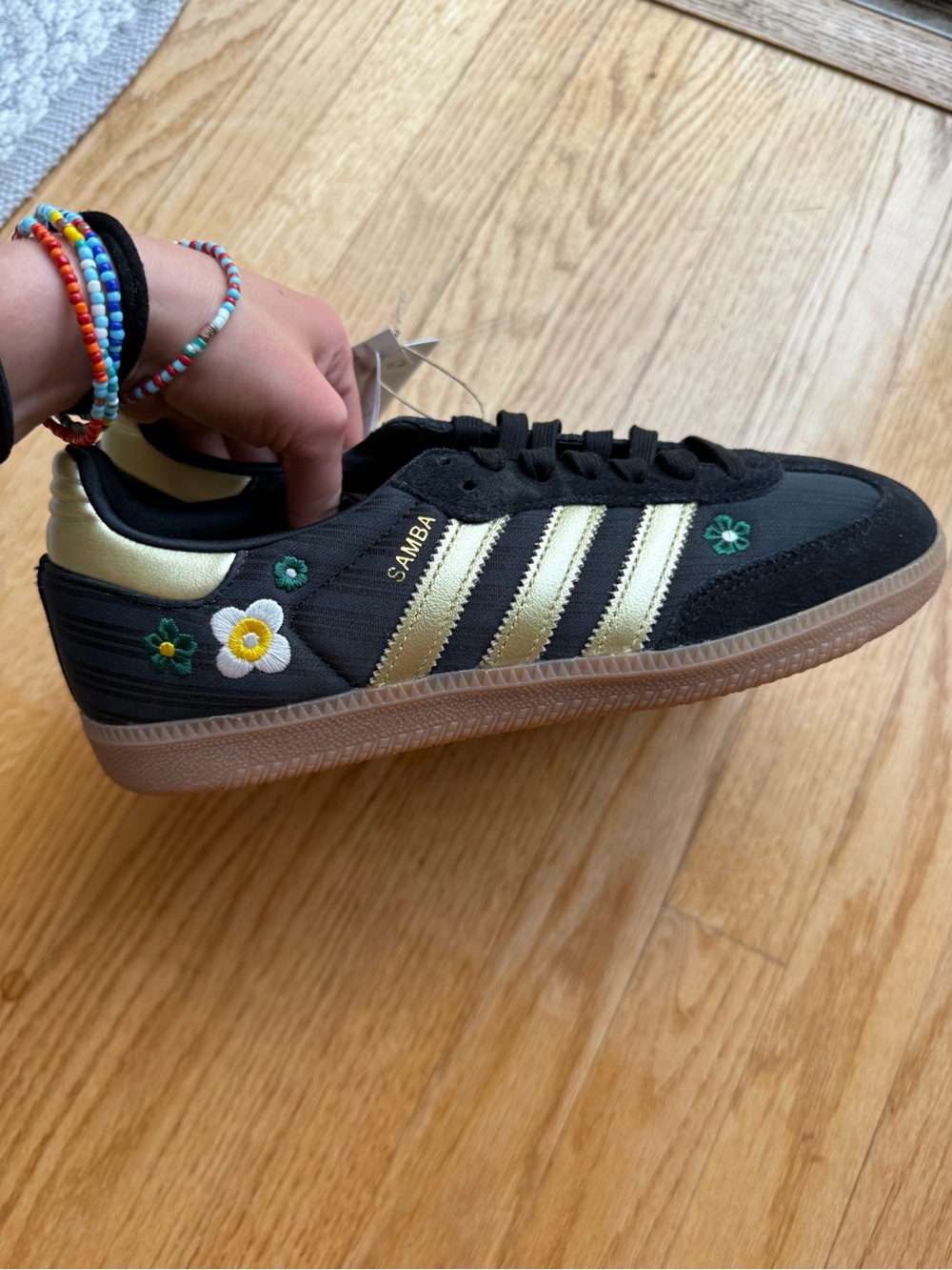 NWT ADIDAS ORIGINALS X LIBERTY LONDON
SAMBA OG SHOES Size 7.5 W - Picture 8 of 11